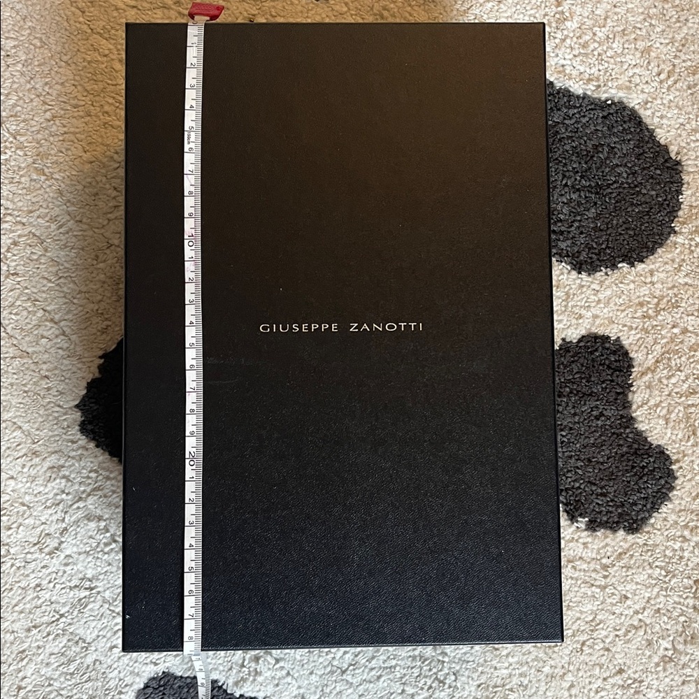 Giuseppe Zanotti Black Shoe Box n15